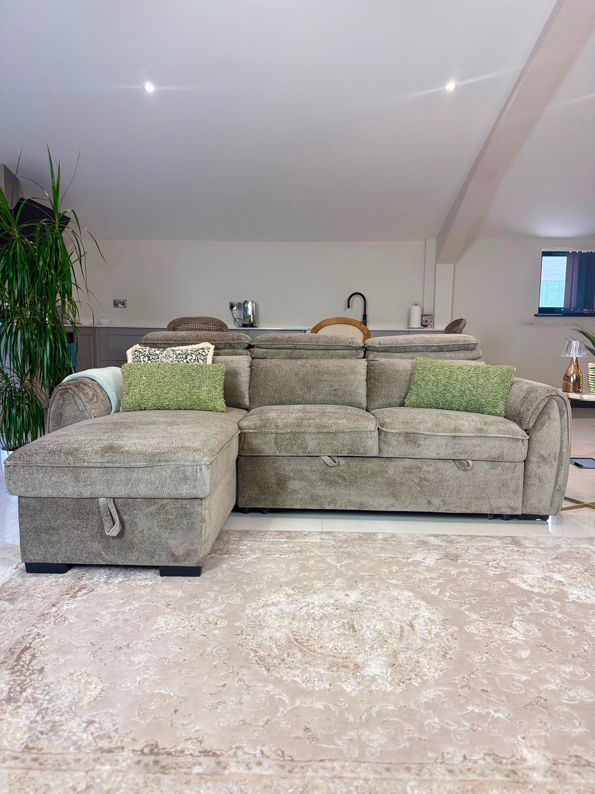 Montrose Universal Storage Sofa Bed - Mushroom