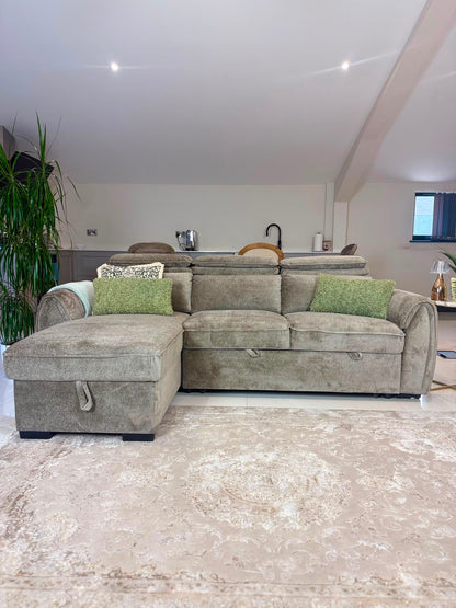 Montrose Universal Storage Sofa Bed - Mushroom