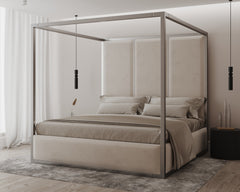 Chateau Noir 4 Poster Metal Bed