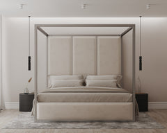 Chateau Noir 4 Poster Metal Bed