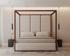 Chateau Noir 4 Poster Metal Bed