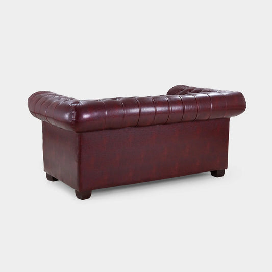 Chesterfield Sofa Oxblood 2 Seater