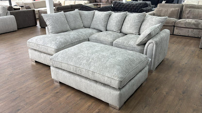 Chiswick Chaise Corner Sofa With Free Footstool