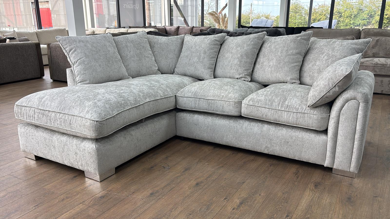 Chiswick Chaise Corner Sofa With Free Footstool