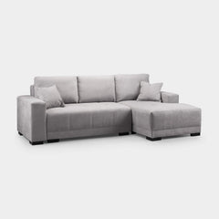 Cimiano Sofa Bed Grey Right Hand Facing Corner
