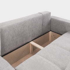 Cimiano Sofa Bed Grey Right Hand Facing Corner