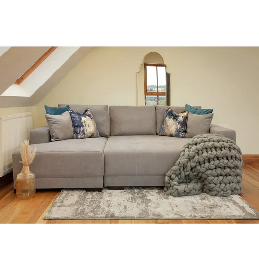 Cimiano Sofa Bed Grey Left Hand Facing Corner
