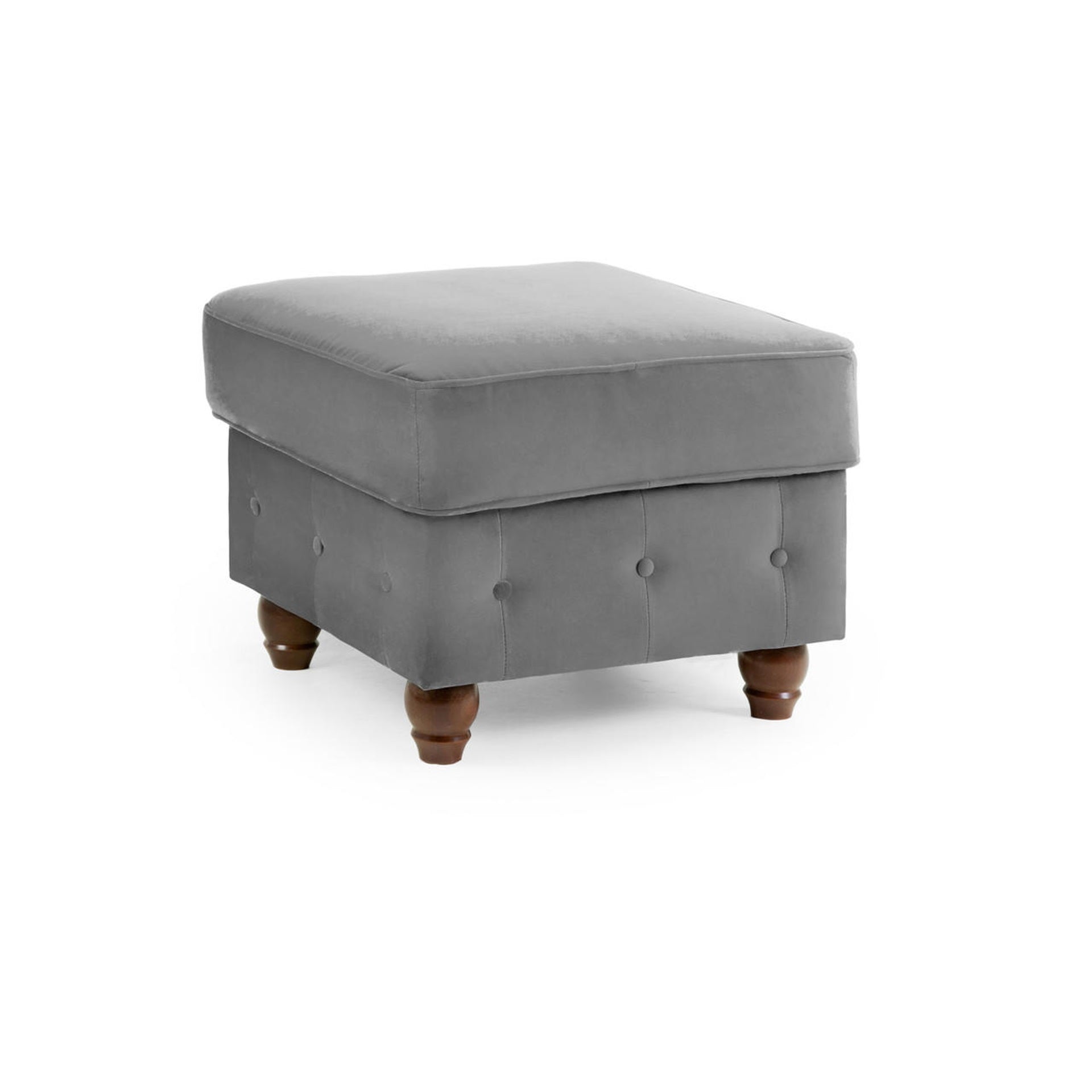 Codd Footstool Plush - Blue