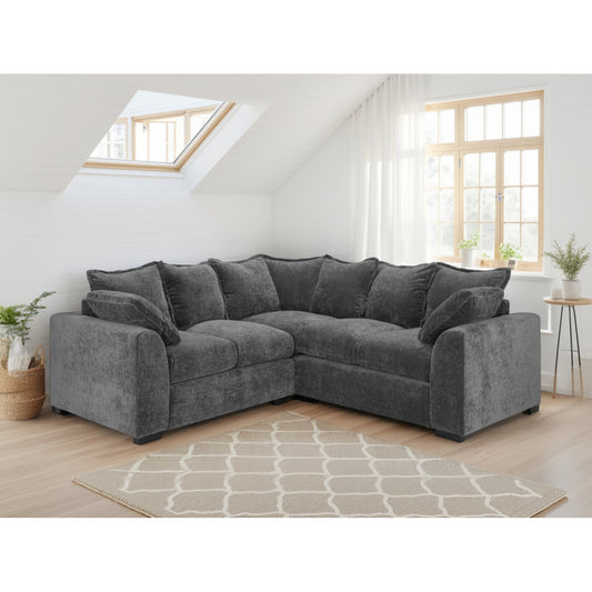 Colbee Sofa Grey Large Corner