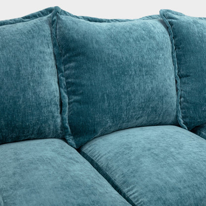 Colbee Sofa Teal Large Corner