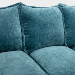 Colbee Sofa Teal Large Corner