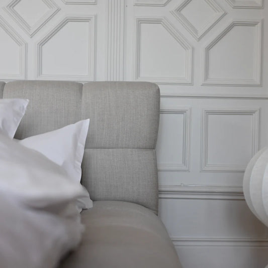 Cotati Boucle Upholstered Bed Frame