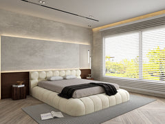 Cotati Upholstered Low Bed Frame