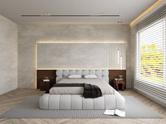 Cotati Upholstered Low Bed Frame