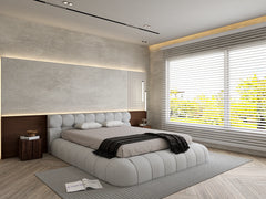 Cotati Upholstered Low Bed Frame