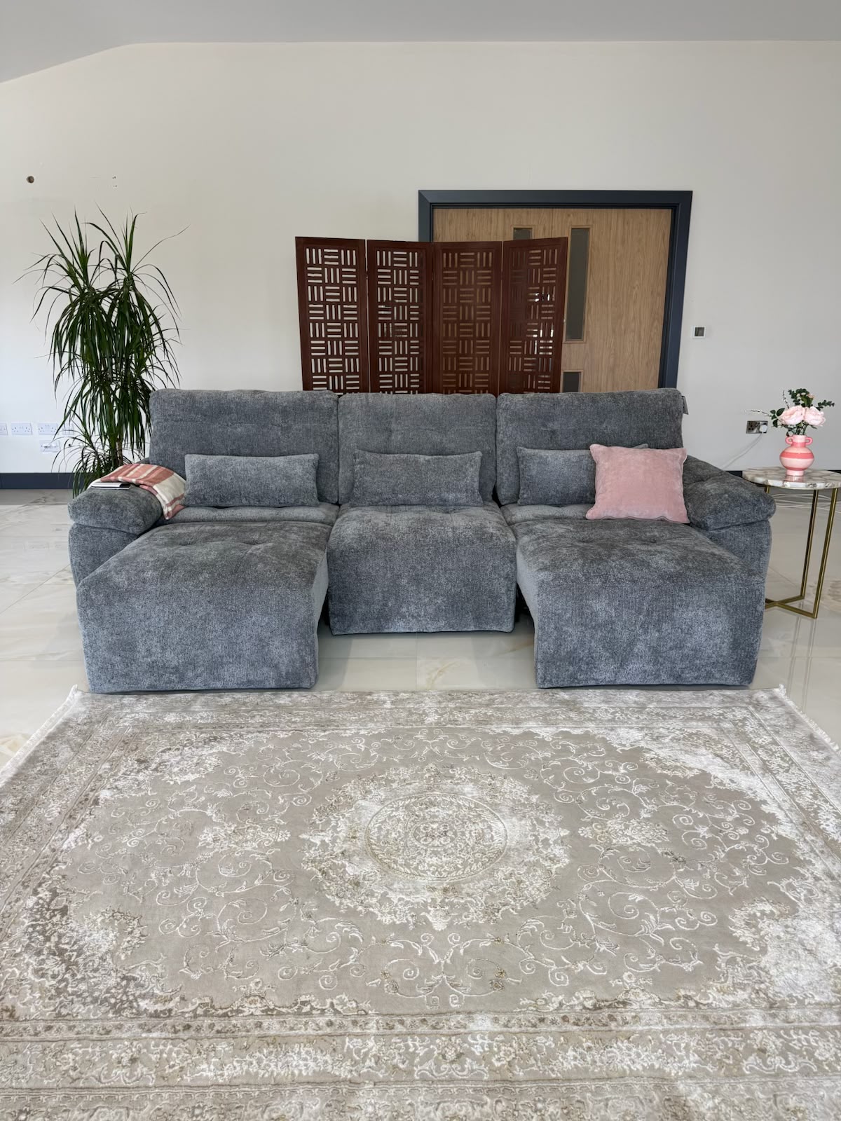 Dallas Electric Sofabed - Grey