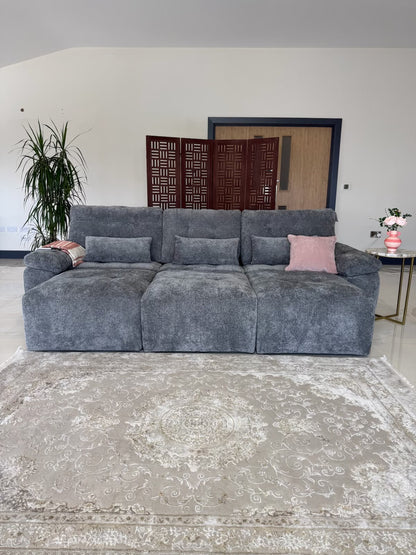 Dallas Electric Sofabed - Grey