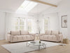 Azzuro 3 + 2 Seater Velvet Sofa Set - Plush Upholstered Suite
