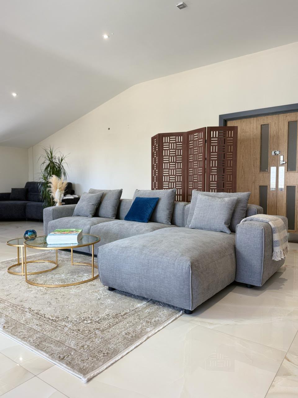 Malibu Sofa Grey Universal Corner