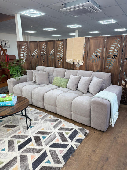 Jacob 4 Seater Sofa - Latte