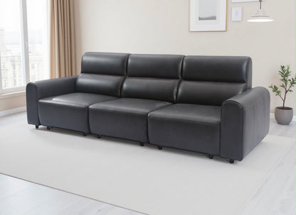 Conway Leather Electric Sofa Bed