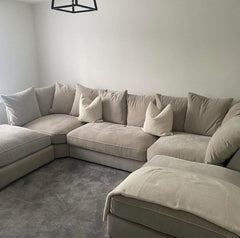 Bishop Scatter U Shape Corner Sofa - Any Colour
