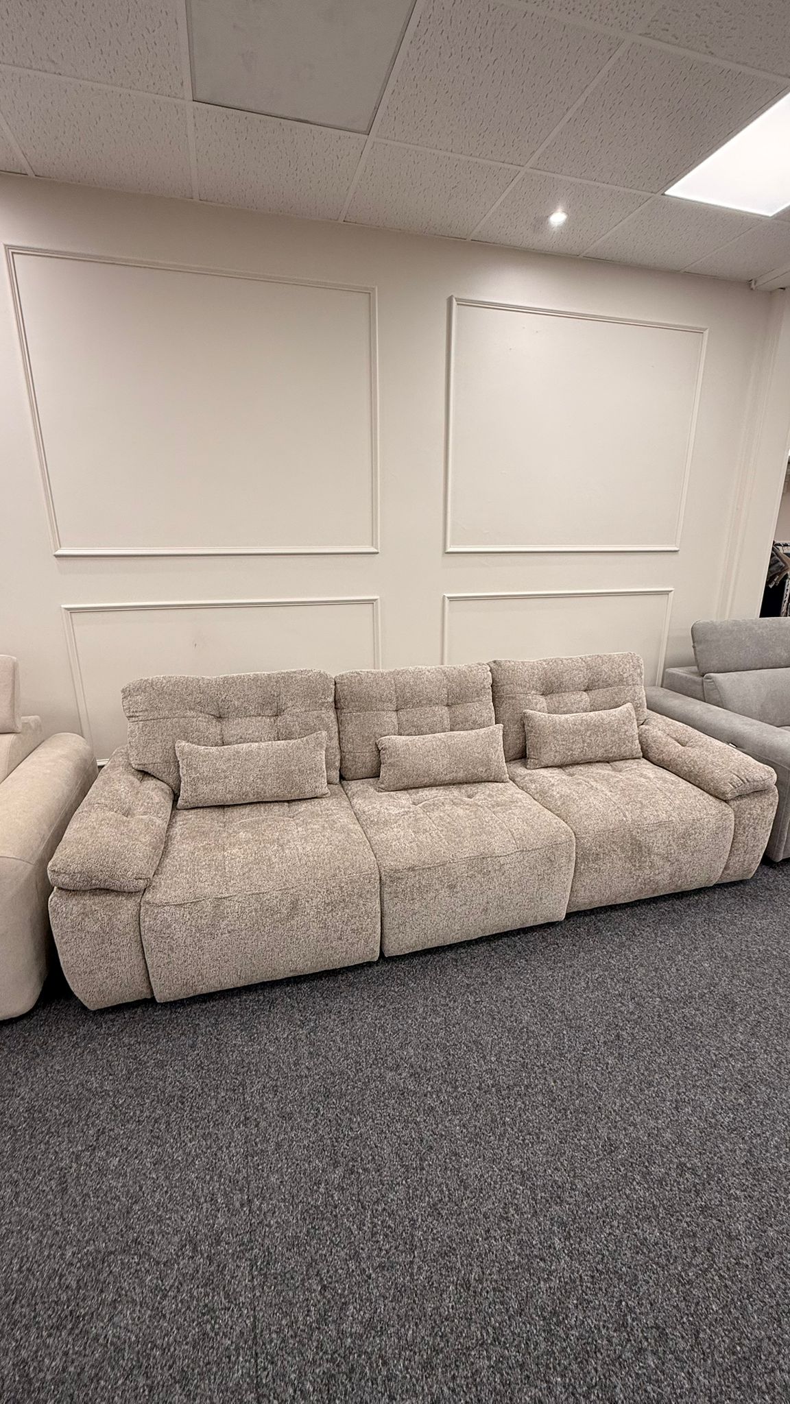 Dallas Electric Sofabed - Beige