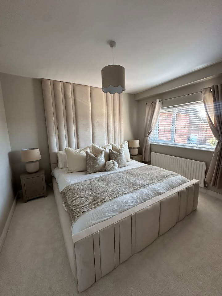 Dolce High Headboard Bed Frame