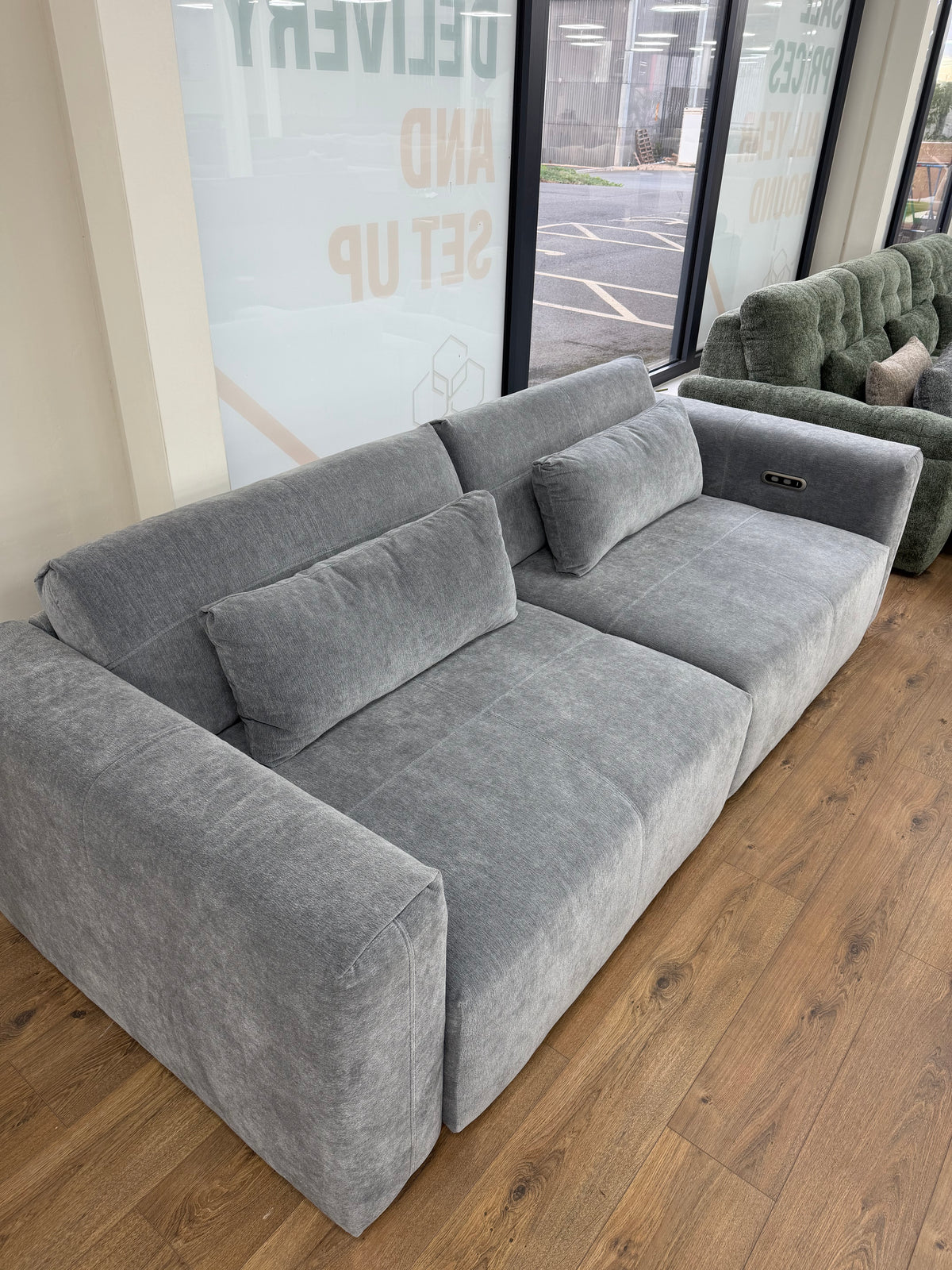 Prescott Grey Electric Sofabed