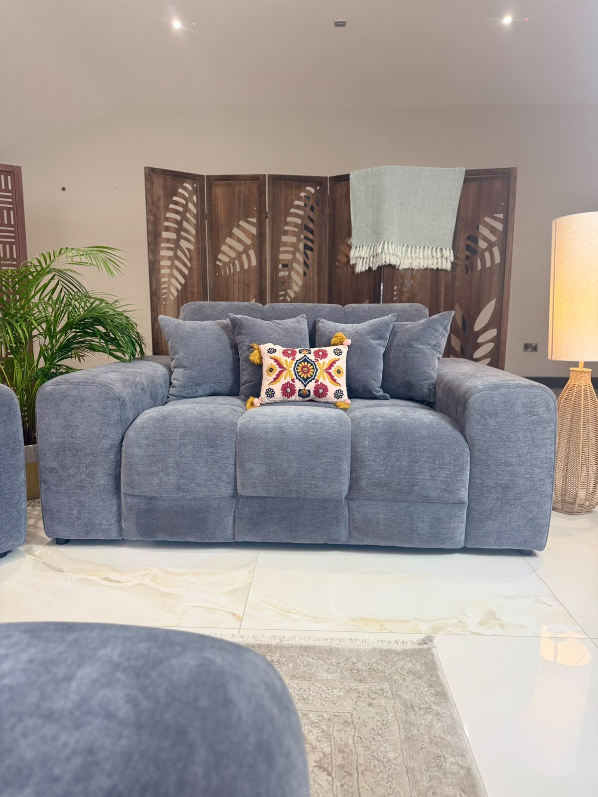 Jacob 2 Seater Sofa - Grey