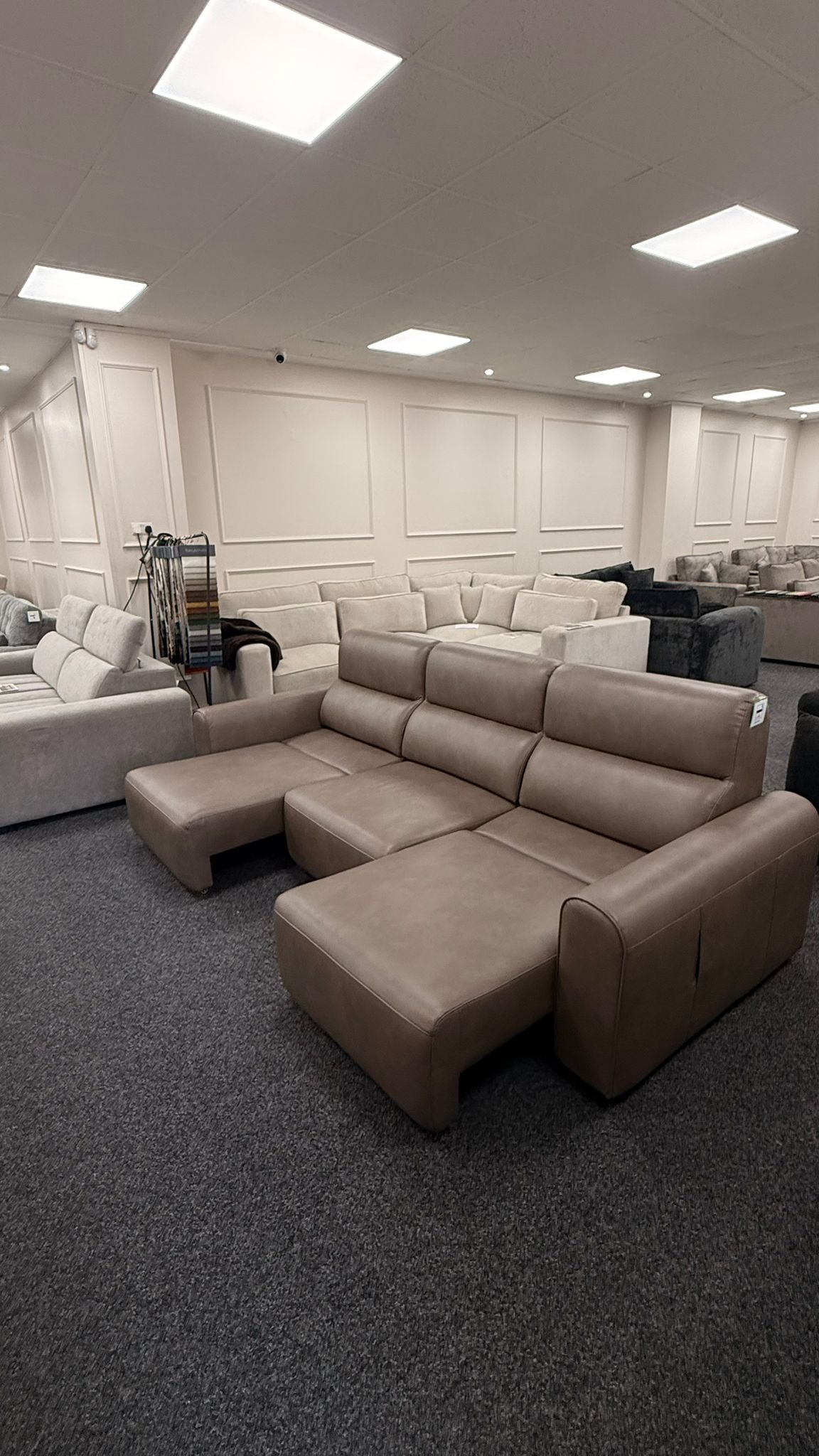 Conway Leather Electric Sofa Bed