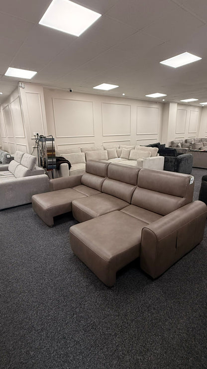 Conway Leather Electric Sofa Bed