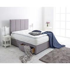 Cloud 2000 Pillowtop Pocket Memory Sprung Mattress - Firm