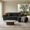 Alaya Storage L Shape Sofa Bed - Black Pre Order
