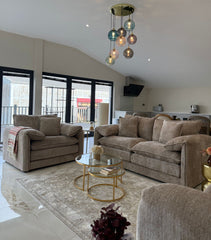 Solaya 3+2 Seater Sofa - Beige