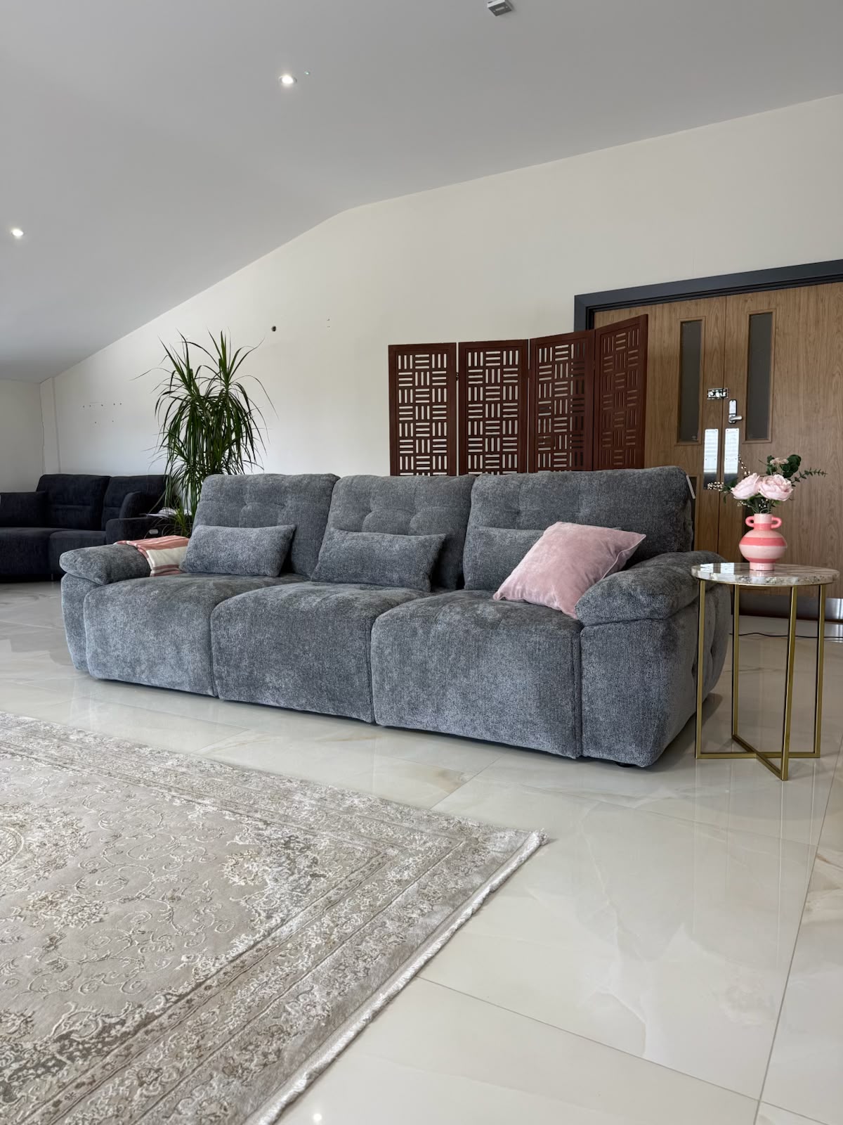 Dallas Electric Sofabed - Grey