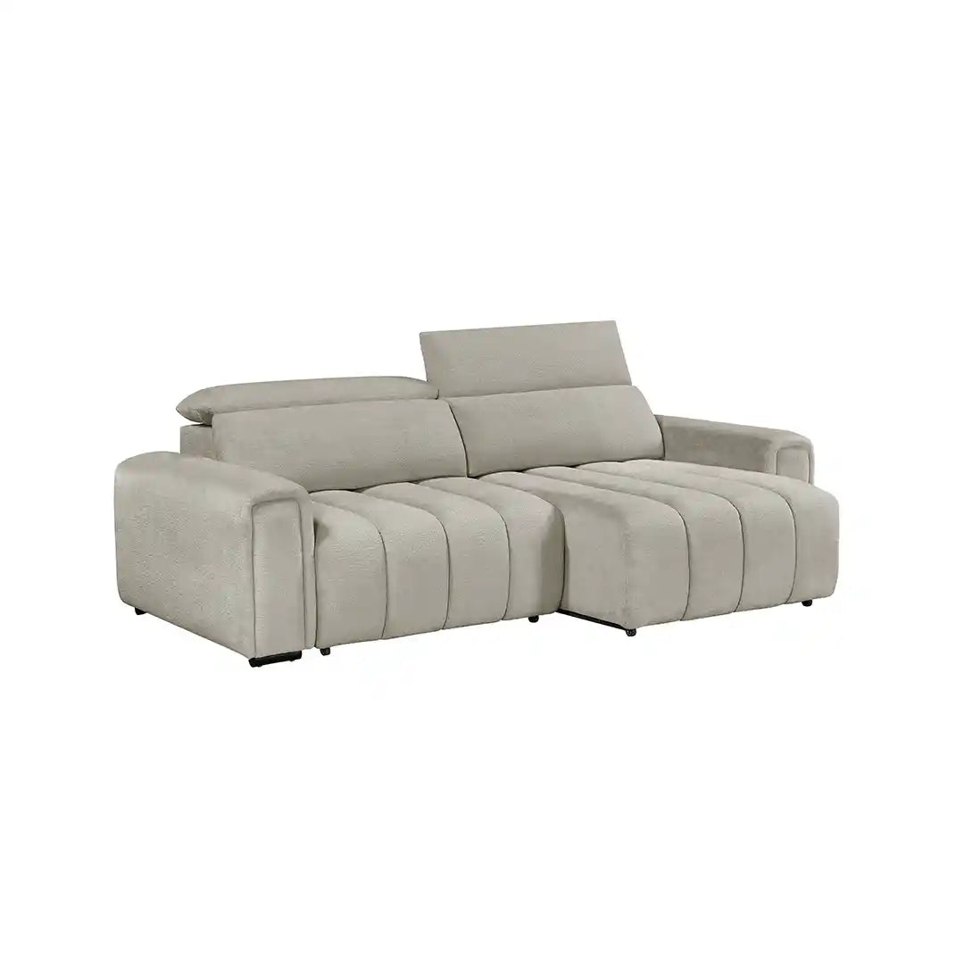 Molly Electric Sofa Bed - Beige Aphrodite Velvet