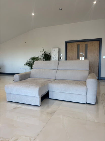 Dakota 3 Seater Electric Sofa Bed - Beige