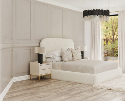 Cloud Boucle Bed Frame