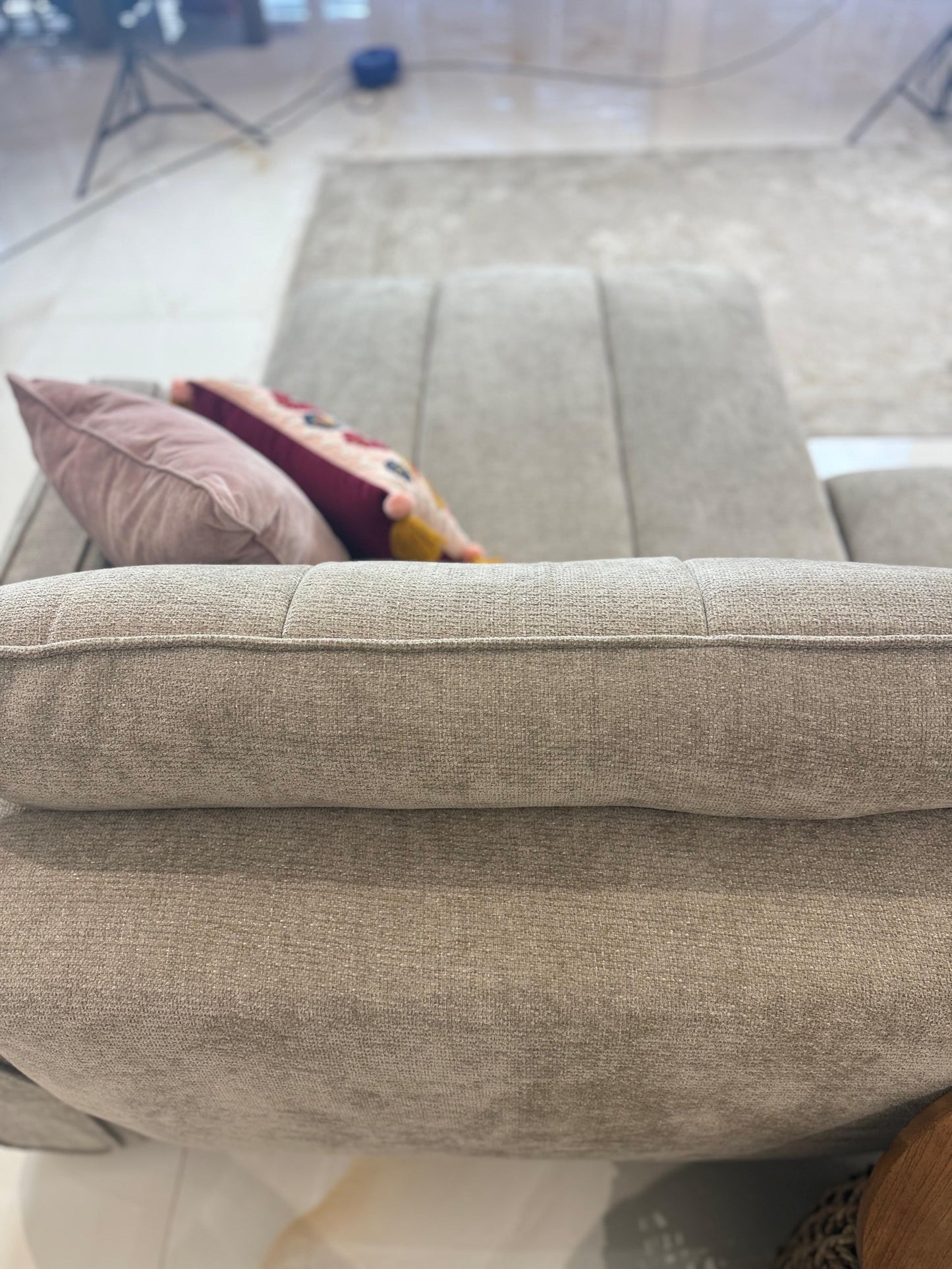 Portland Universal Storage Sofa Bed -  Beige