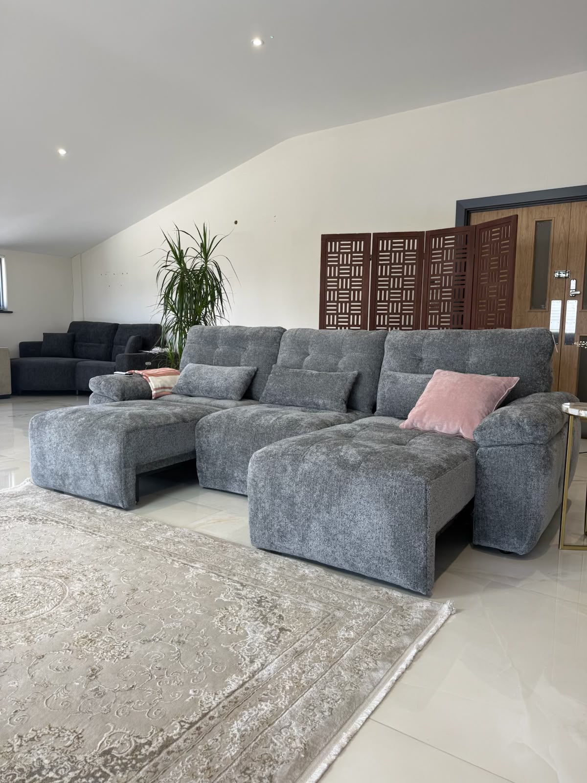Dallas Electric Sofabed - Grey