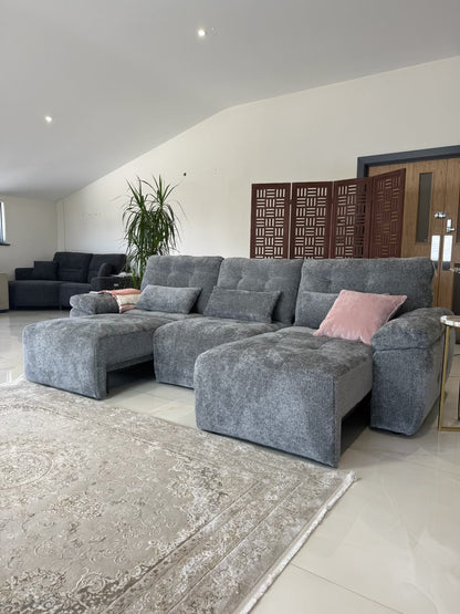 Dallas Electric Sofabed - Grey