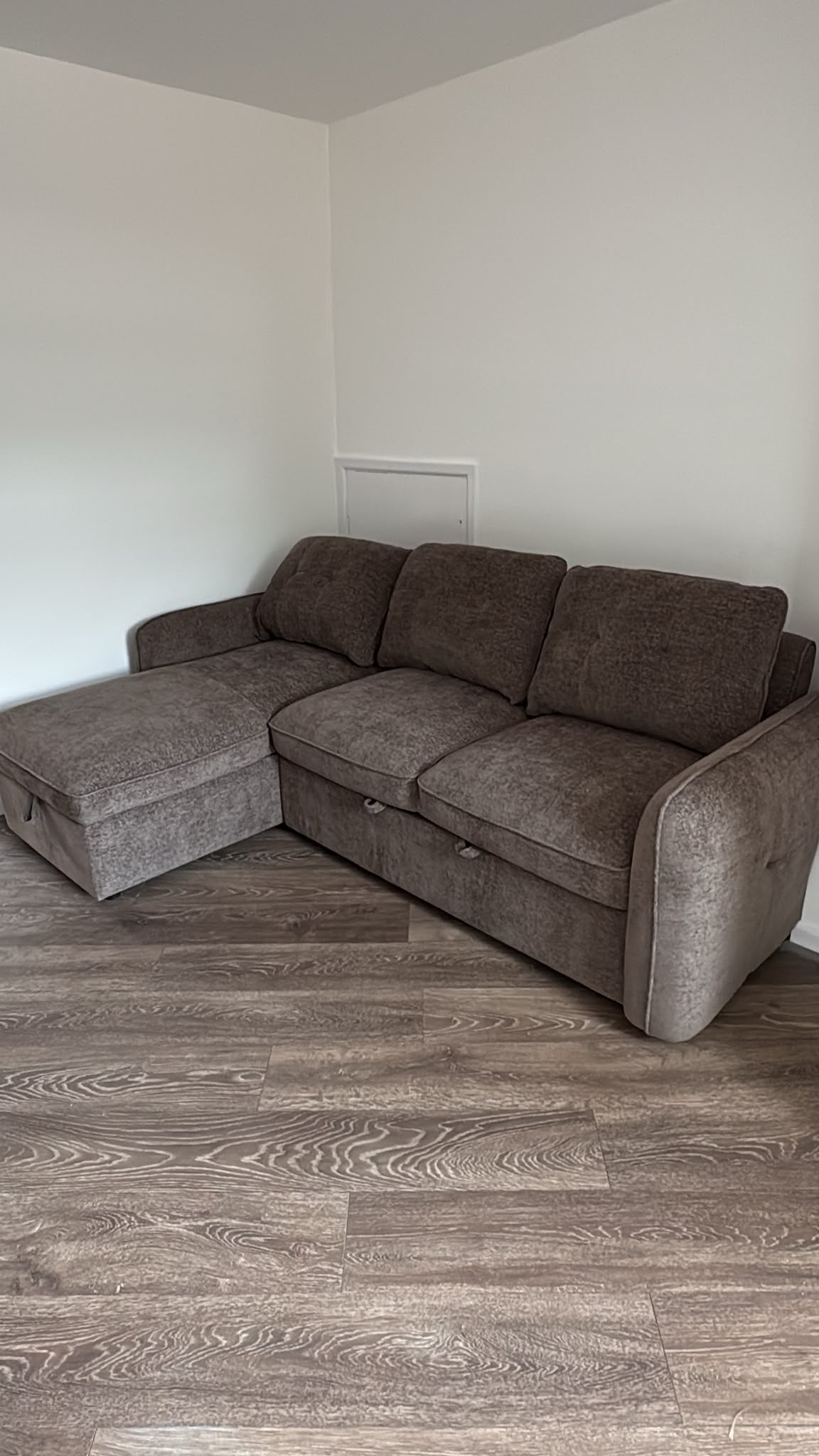 Moscow Universal Corner Sofabed With Storage - Brown