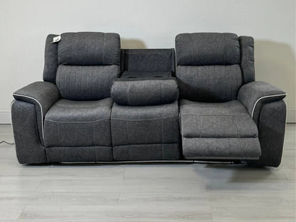 Hannah Electric Recliner 3+2 | Micro Fibre Fabric