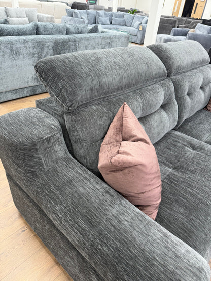 Harrison Electric Sofa Bed - Charcoal