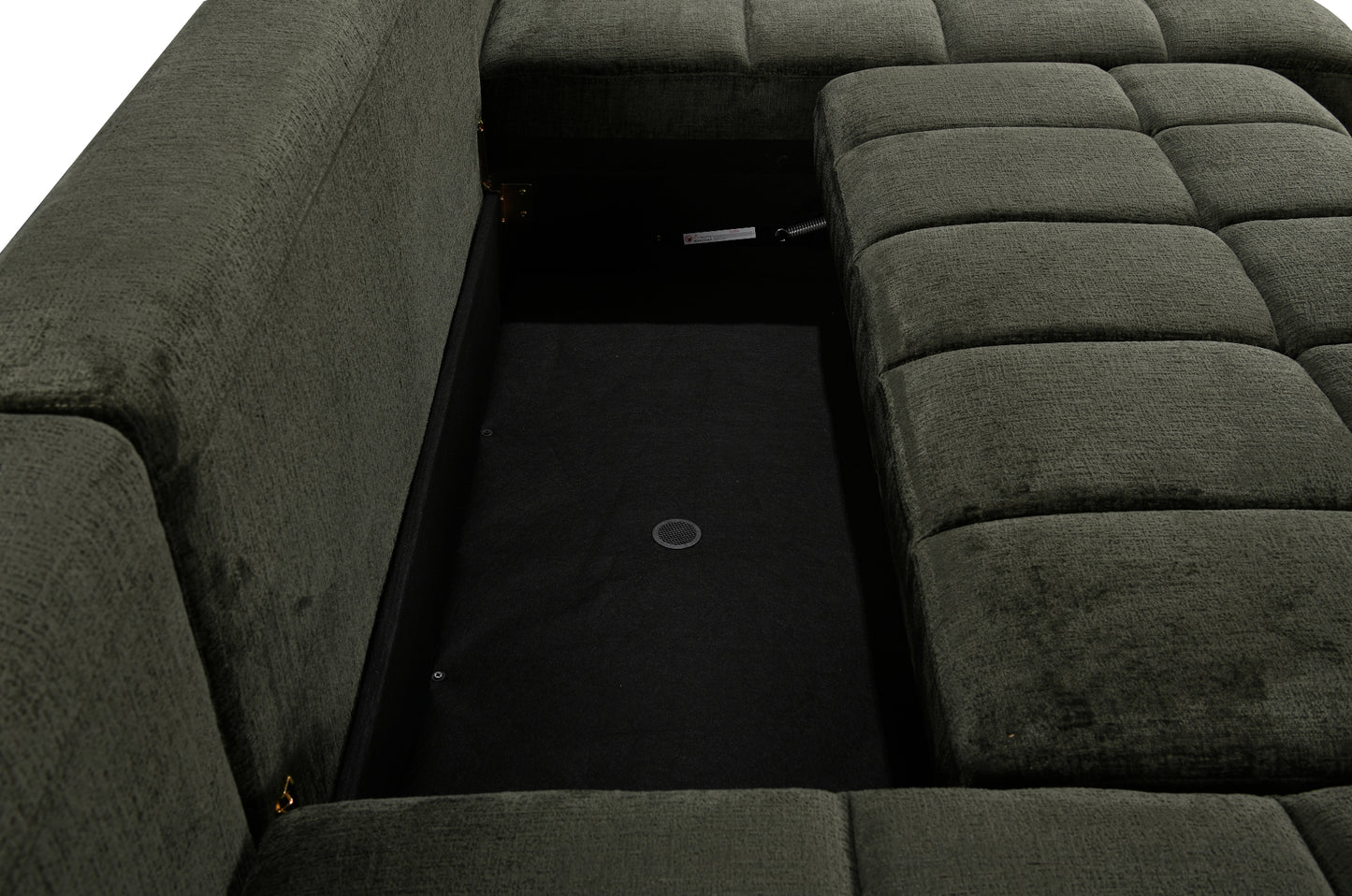 Shanghai Luxury U Shape Sofa Bed - Green