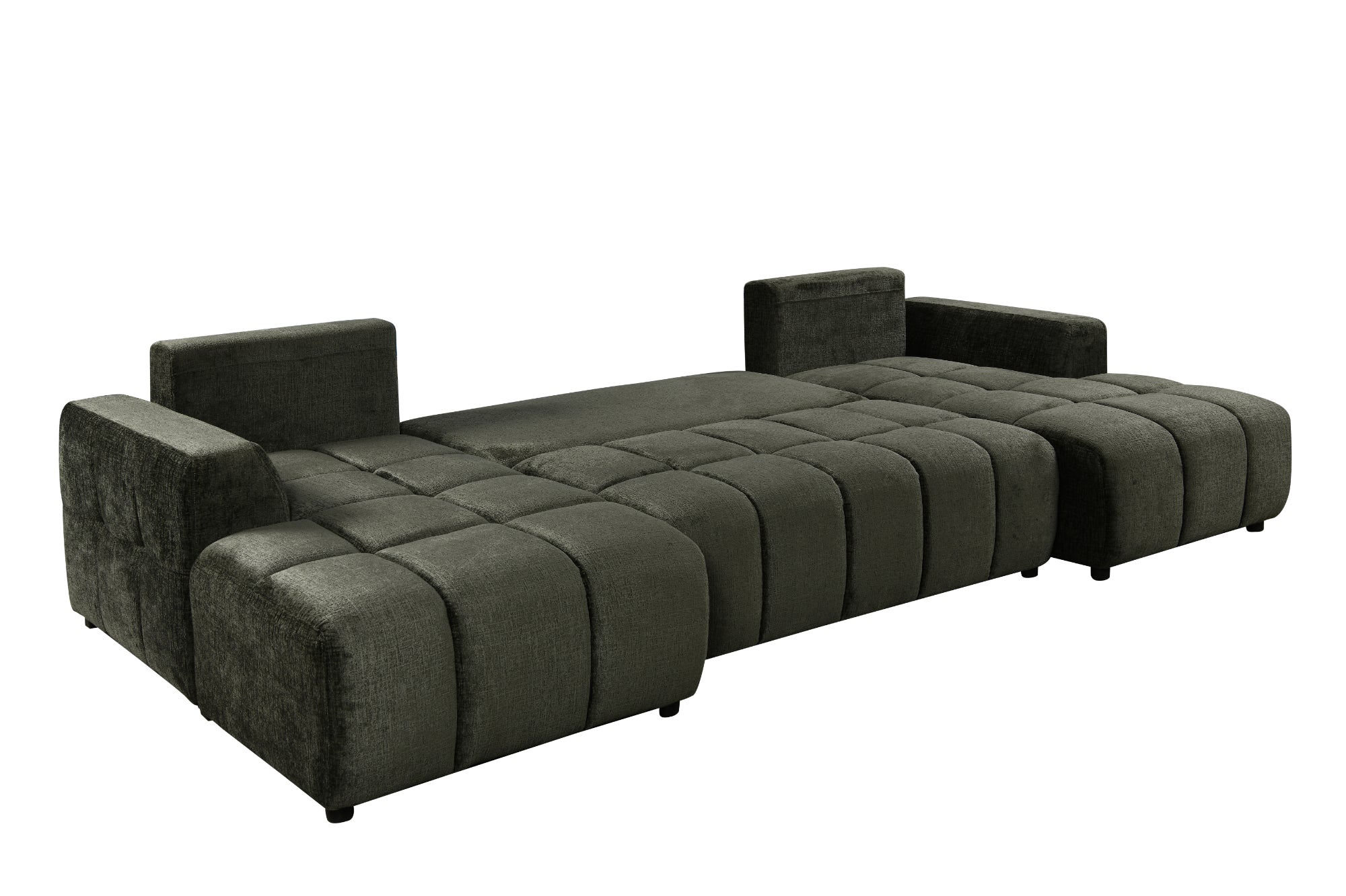 Shanghai Luxury U Shape Sofa Bed - Green