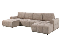 Shanghai Luxury U Shape Sofa Bed - Beige