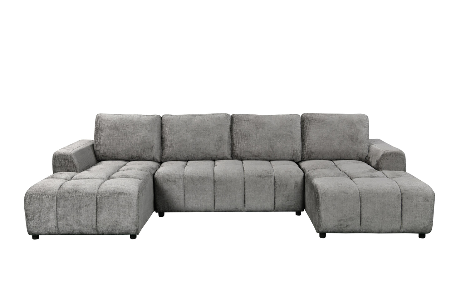 Shanghai Luxury U Shape Sofa Bed - Grey