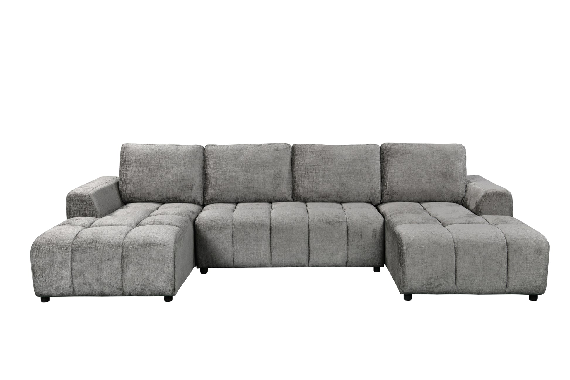 Shanghai Luxury U Shape Sofa Bed - Grey